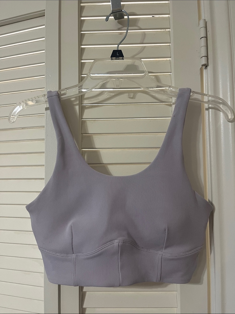 Zella Lavender Scoop Sports Bralette